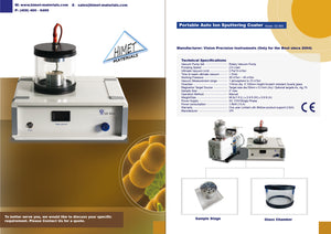 Low cost Sputtering systems for SEM sample preparation and thin film research