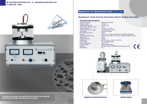 Low cost Sputtering systems for SEM sample preparation and thin film r ...